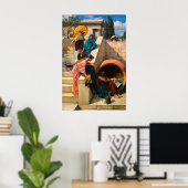 Diogenes von John William Waterhouse  Poster (Heimbüro)