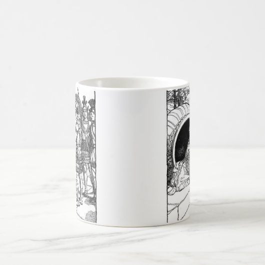 Diogenes von Sinope Kaffeetasse (Mittel)