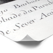 Diogo Barbosa Machado Poster (Ecke)