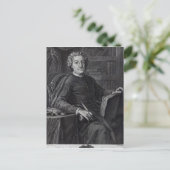 Diogo Barbosa Machado Postkarte (Stehend Vorderseite)