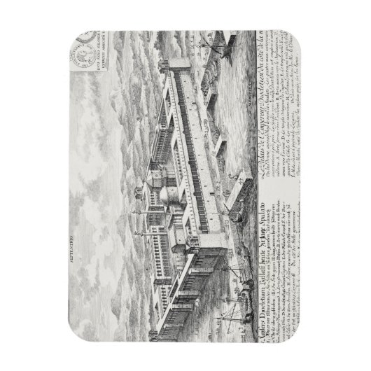 Diokletianpalast (245-313), Split, Jugoslawien, Magnet (Vertikal)