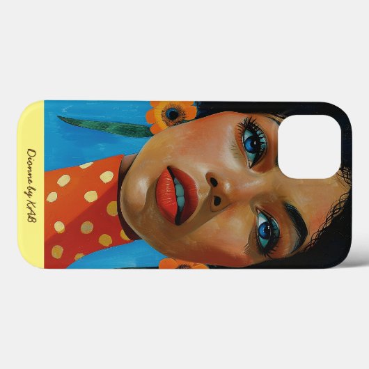 Dionne von KAB iPhone Case (Rückseite (Horizontal))