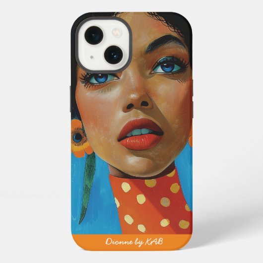 Dionne von KAB iPhone Case Hülle (Rückseite)