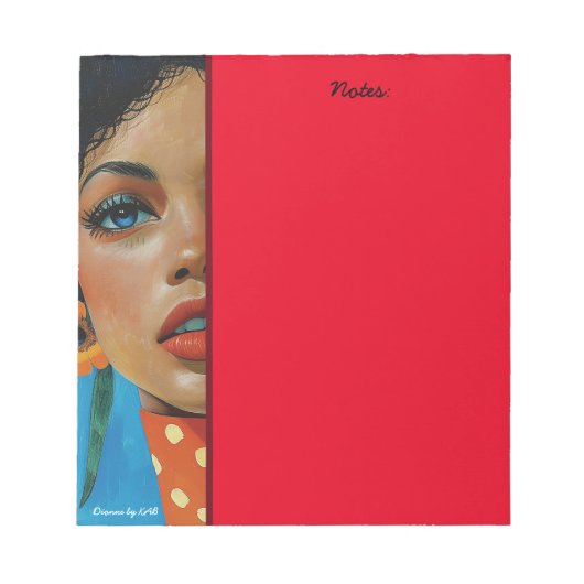 Dionne von KAB Notepads Notizblock (Vorderseite)