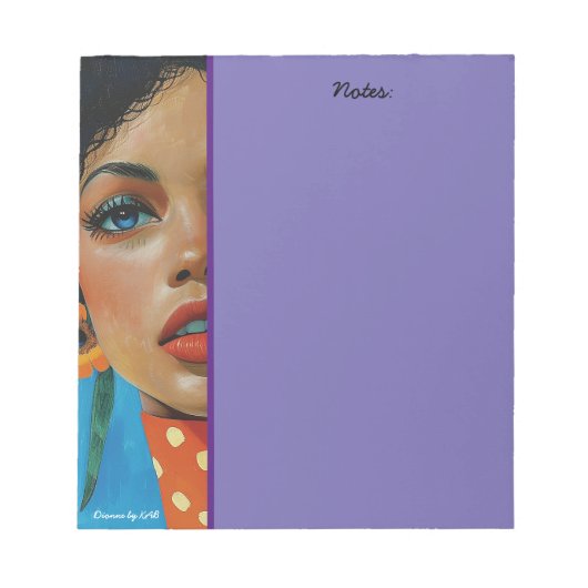 Dionne von KAB Notepads Notizblock (Vorderseite)