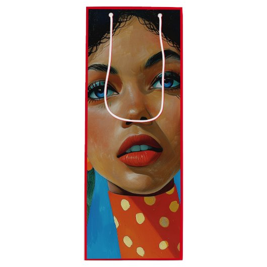 Dionne von KAB Wine Gift Bag Geschenktüte Für Weinflaschen (Vorderseite)