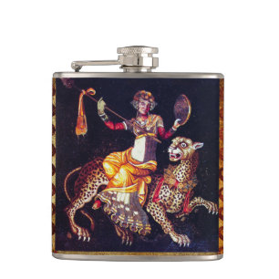 DIONYSOS MIT EINEM SPEER REITEND AUF EINEM LEOPARD FLACHMANN