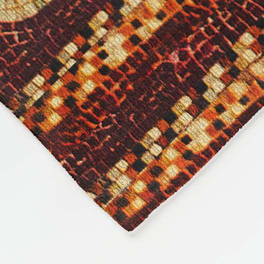 DIONYSOS MIT EINER SPEAR REITENDEN LEOPARD-griechi Fleecedecke (Ecke)