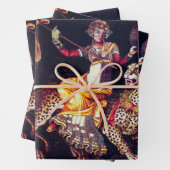 DIONYSOS MIT EINER SPEAR REITENDEN LEOPARD-griechi Geschenkpapier Set (Beispiel)