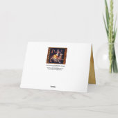 DIONYSOS MIT EINER SPEAR REITENDEN LEOPARD-griechi Karte (Rückseite)