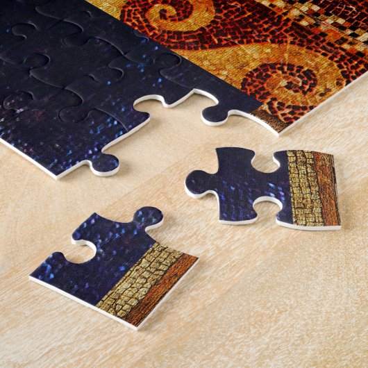 DIONYSOS MIT EINER SPEAR REITENDEN LEOPARD-griechi Puzzle (Seite)