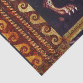 DIONYSOS MIT EINER SPEAR REITENDEN LEOPARD-griechi Seidenpapier (Detail)