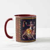 DIONYSOS MIT EINER SPEAR REITENDEN LEOPARD-griechi Tasse (Links)