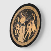 Dionysus and the Satyrs Große Wanduhr (Winkel)