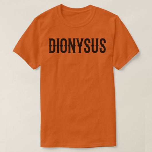 Dionysus Costume T-Shirt (Design vorne)
