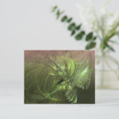 Dionysus Fraktal Postcard Postkarte (Stehend Vorderseite)