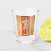 Dionysus mit Urnen Schnapsglas (Vorderseite)