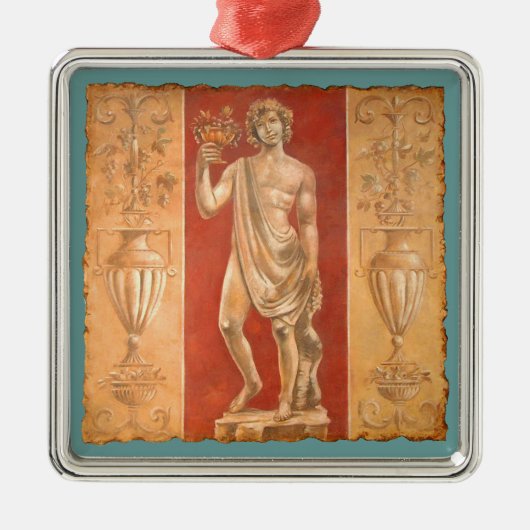Dionysus mit Urns Silbernes Ornament (Vorne)