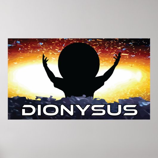 Dionysus Poster - Extra Large (Vorne)