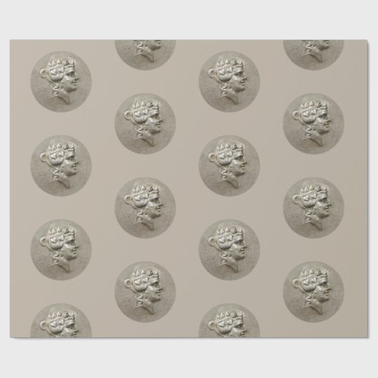 Dionysus Tetradrachm Geschenkpapier (Flach)