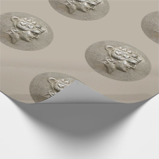 Dionysus Tetradrachm Geschenkpapier (Ecke)