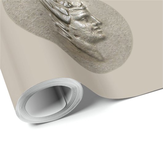 Dionysus Tetradrachm Geschenkpapier (Rolleneckpunkt)