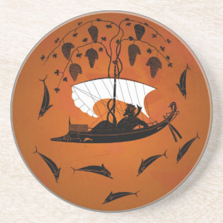 Dionysus und der Delphin-Untersetzer Getränkeuntersetzer