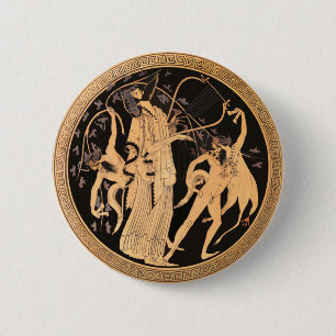 Dionysus und die Satyrer Button