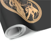 Dionysus und die Satyrer Geschenkpapier (Rolleneckpunkt)