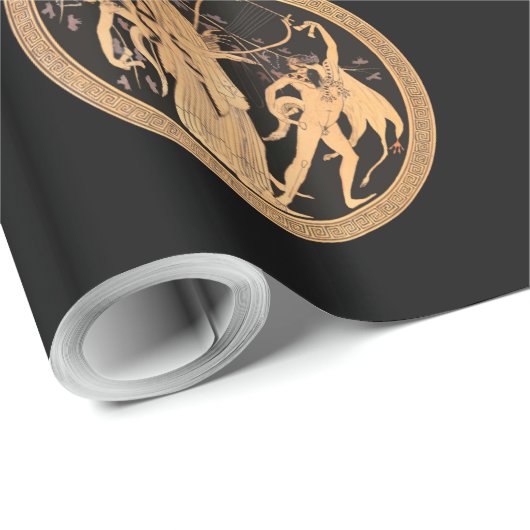 Dionysus und die Satyrer Geschenkpapier (Rolleneckpunkt)