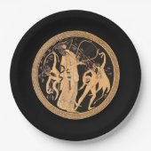 Dionysus und die Satyrer Pappteller (Vorderseite)