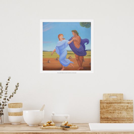 Dionysus und Kore Poster (Küche)