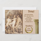 Dionysus und Venus Einladung (Vorderseite)