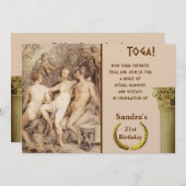 Dionysus und Venus Einladung (Vorne/Hinten)