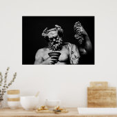 Dionysus with goblet poster (Küche)