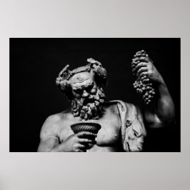 Dionysus with goblet poster