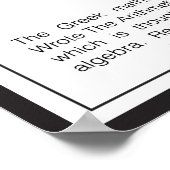 Diophantus Poster (Ecke)