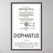 Diophantus Poster (Vorne)