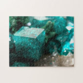 Dioptase puzzle (Horizontal)