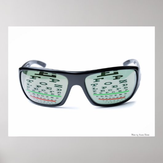Dioptrische Sonnenbrille Poster (Vorne)