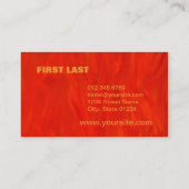 Diora Visitenkarte (Rückseite)