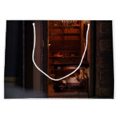 Diorama-Lesestudium im Minibuch Große Geschenktüte (Vorderseite)