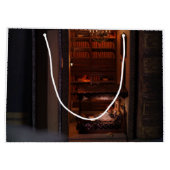 Diorama-Lesestudium im Minibuch Große Geschenktüte (Rückseite)