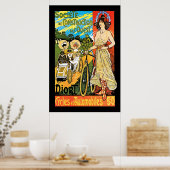 Diort Cycles und Automobile Poster (Küche)