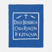 Dios bendiga cada rincon fleecedecke (Vorderseite)