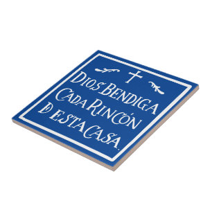 Dios bendiga cada rincon fliese