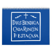 Dios bendiga cada rincon kalender (Titelbild)
