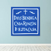Dios bendiga cada rincon leinwanddruck (Insitu (Holzboden))