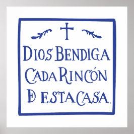 Dios bendiga cada rincon poster
