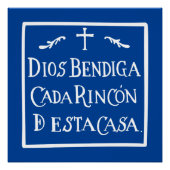 Dios bendiga cada rincon poster (Vorderseite)